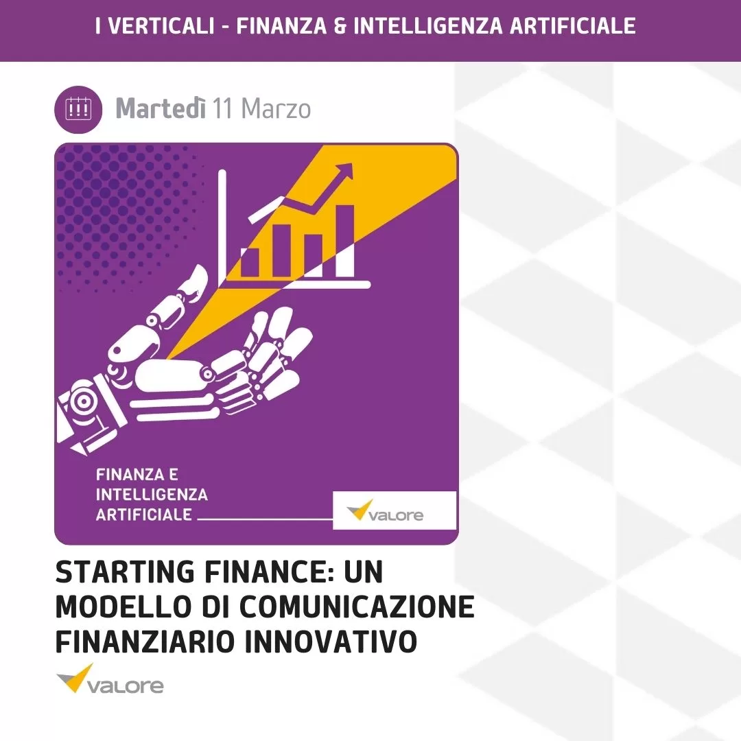 starting finance i verticali 2025